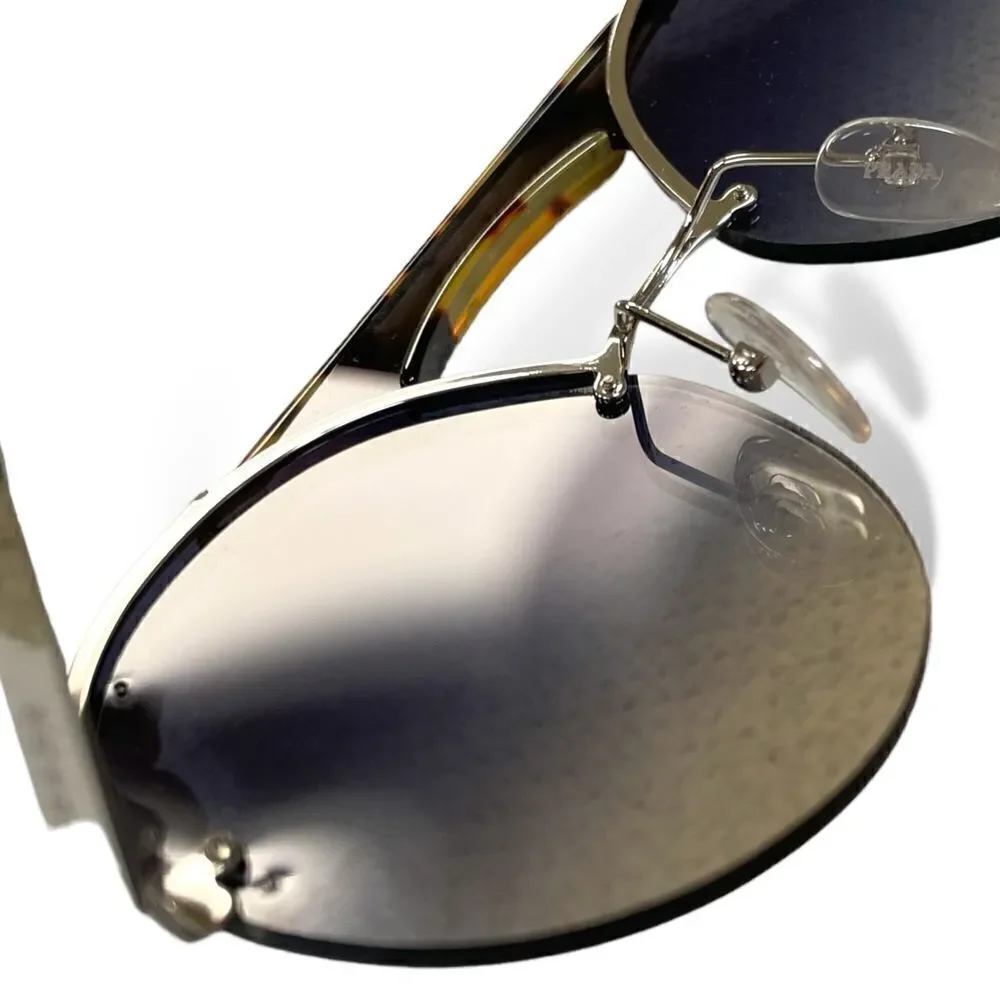 PRADA SPR 52U 23C-5R0 Light Havana Sunglasses